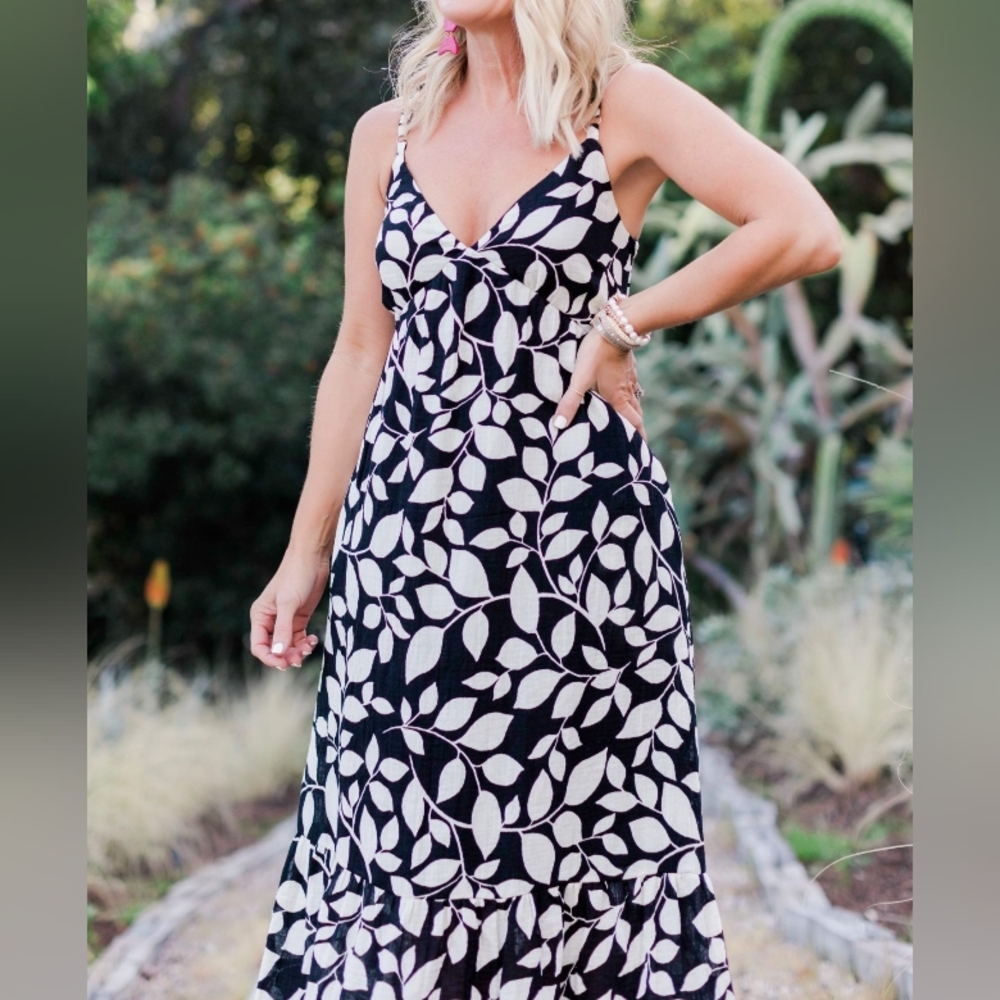 Gibsonlook 100% Cotton Maxi Dress